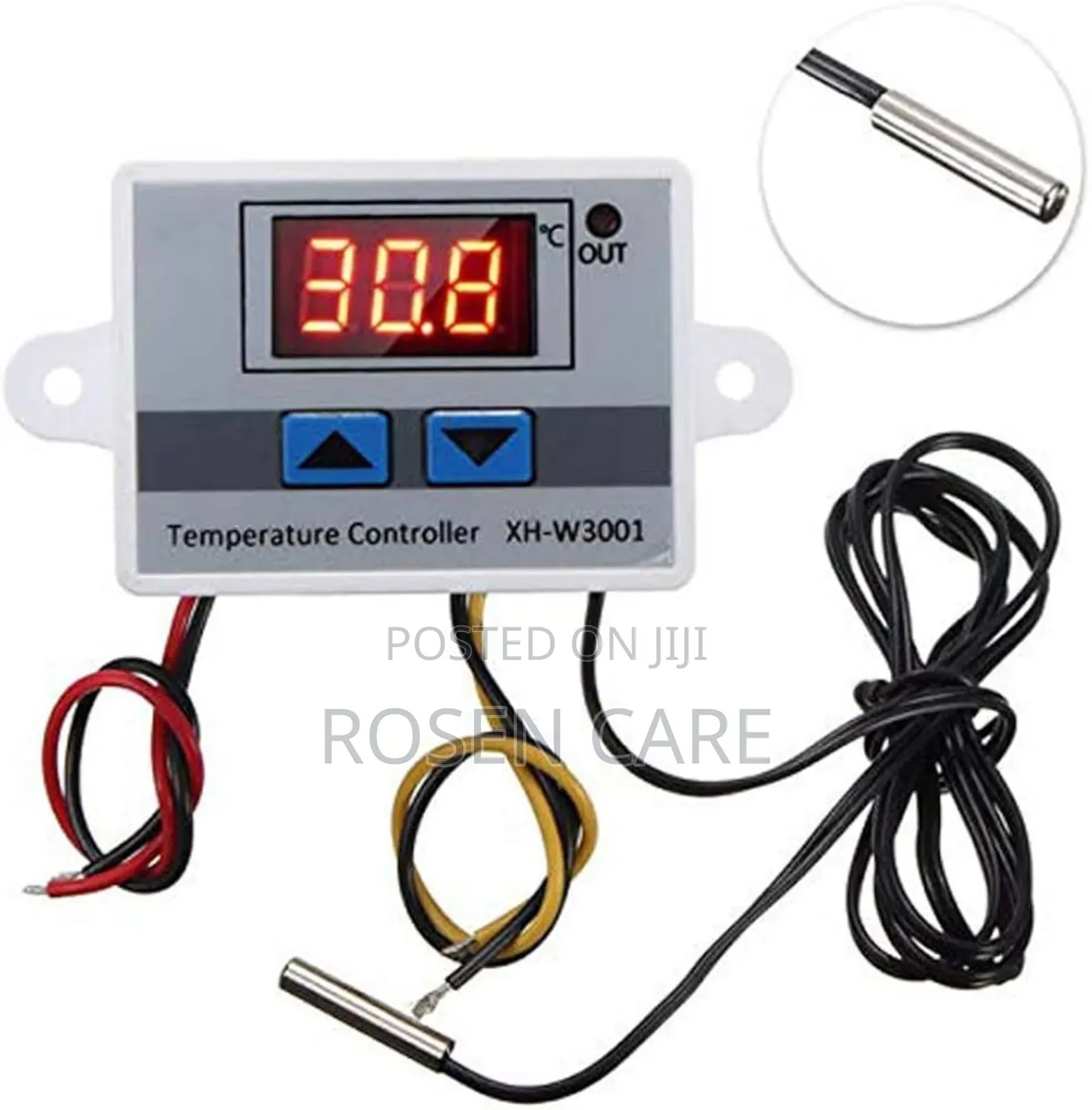 220v Temperature Controller Thermostat Fridge Incubator 10a