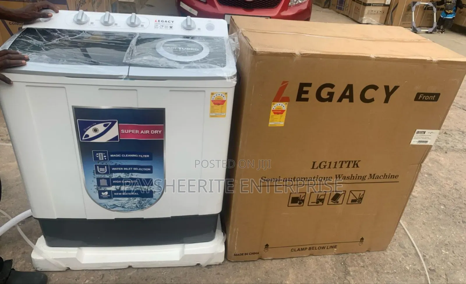 6 Star Legacy Washing Machine 
11kg at 2,599gh