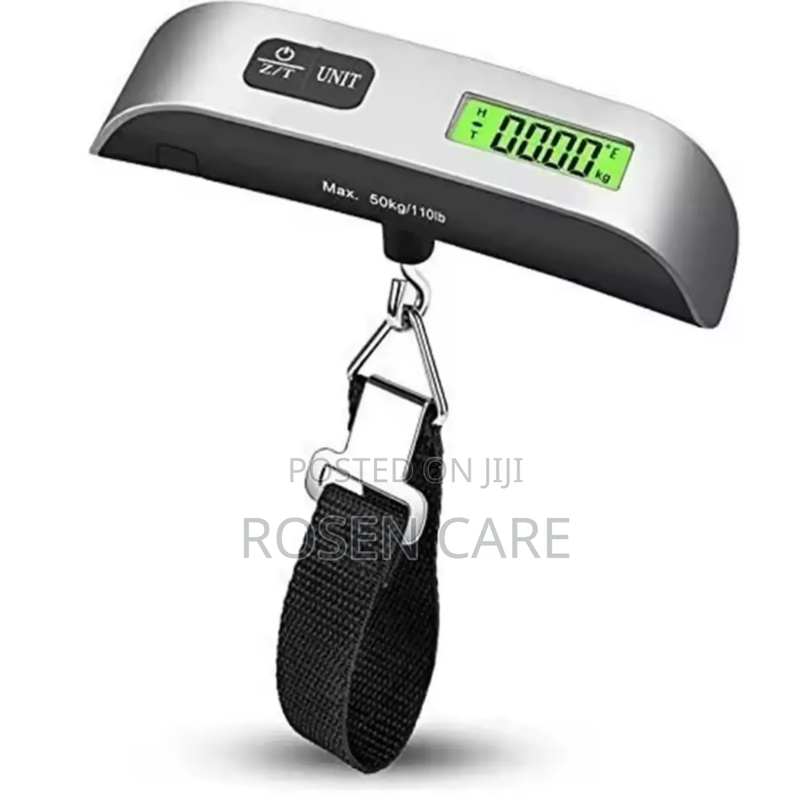 50kg Portable Luggage Scale Weight Travelers Weighing Scale Bag