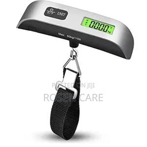 50kg Portable Luggage Scale Weight Travelers Weighing Scale Bag