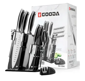 Gooda 6-Piece Knife Set With Non-Slip Handle
