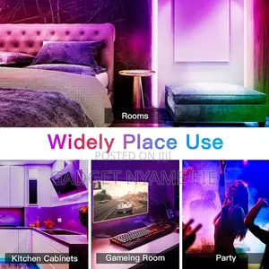 5 Meters Multicolor Led Strip Light With Remote Control