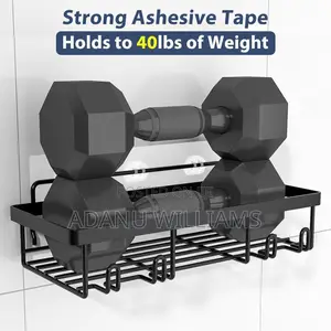 Adhesive Bathroom Shower Organizer for Bathroom Storage(6pcs