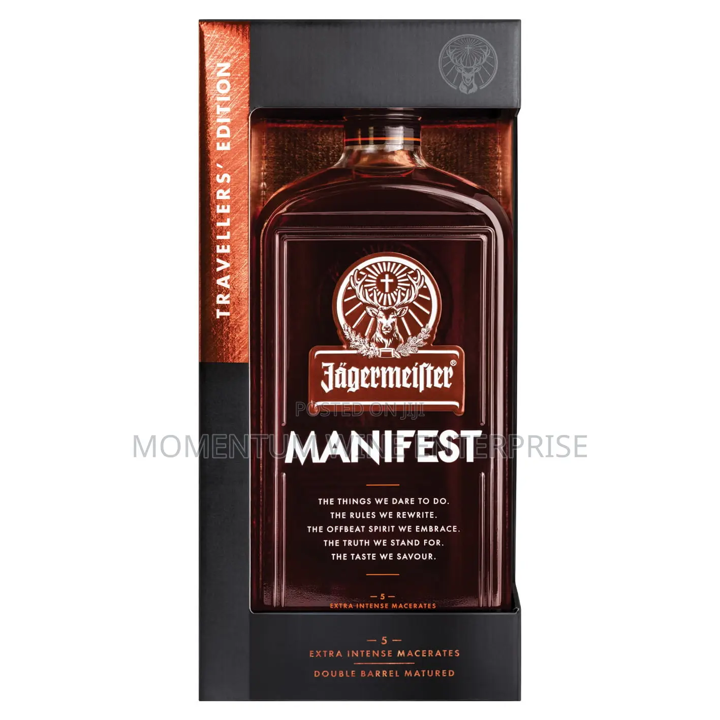 Jägermeister Manifest Traveller's Exclusive Pack 1 Lt
