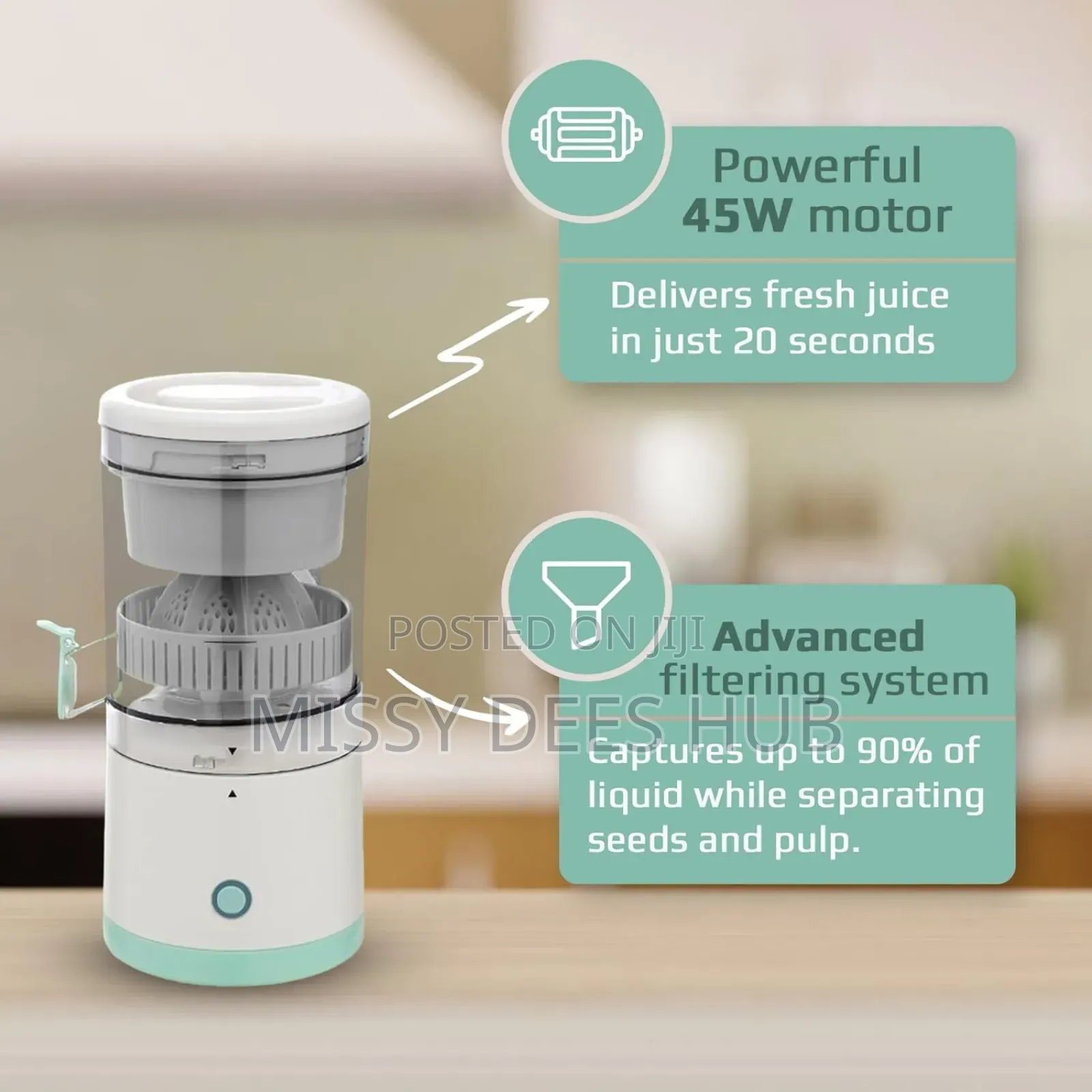 Rechargeable Mini Juicer