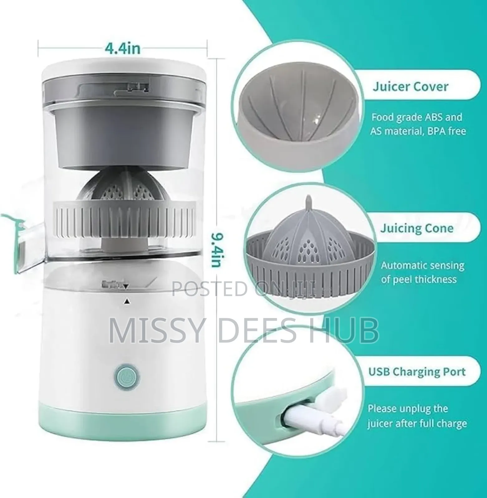 Rechargeable Mini Juicer