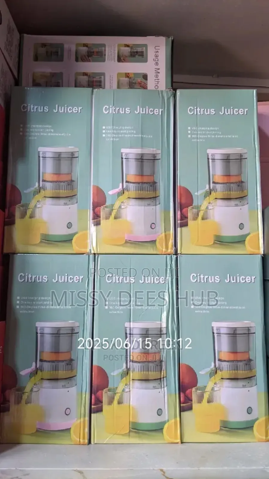 Rechargeable Mini Juicer