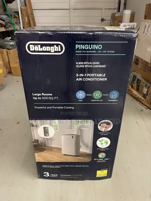 Italy Delonghi 8400btu Smart Portable Aircondition| Voice-control|Wifi