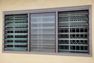 Aluminum Glass Windows +Net