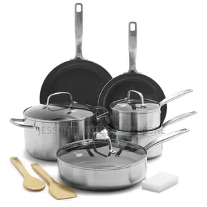 Greenpan Stainless 12-Piece Cookware Set