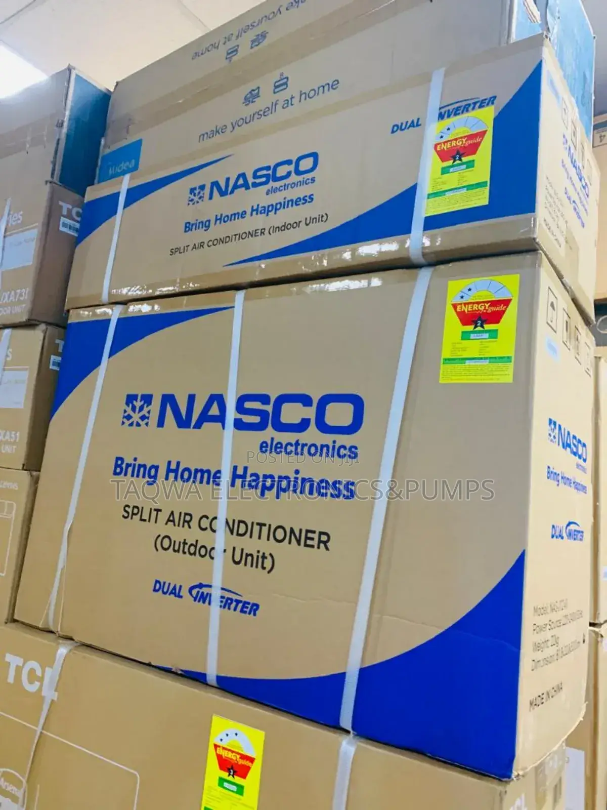 Efficient Inverter Nasco 1.5hp Air Conditioner