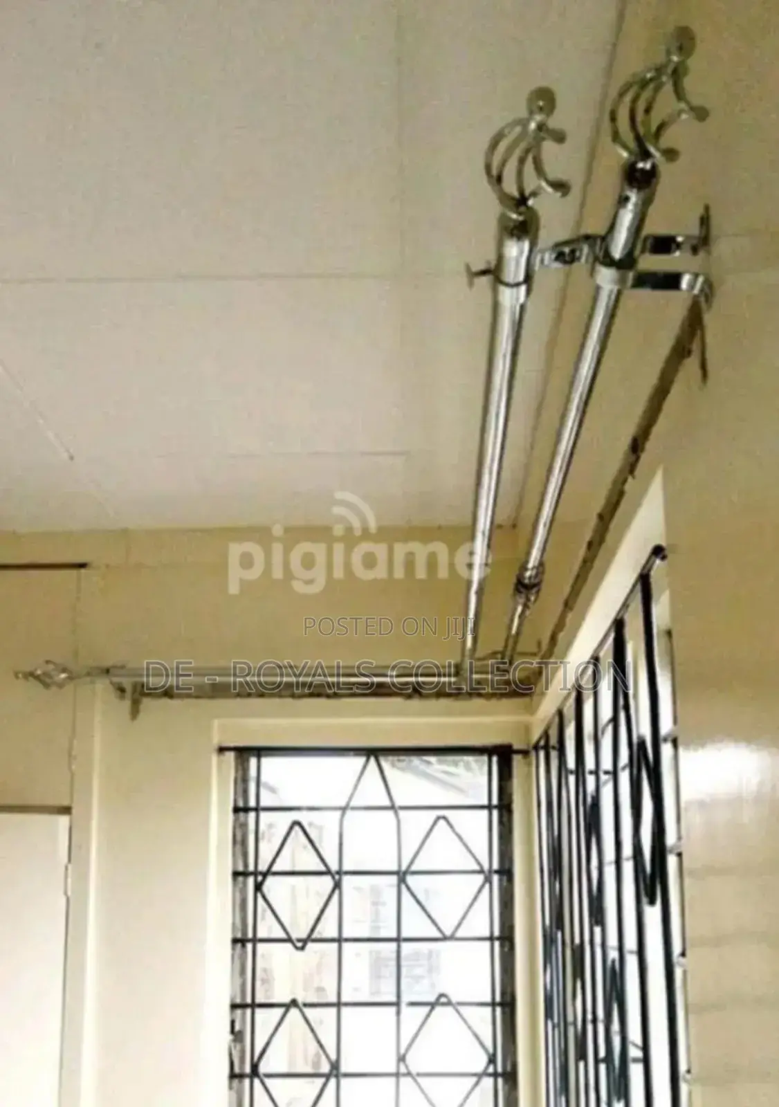 Double Curtains Rods