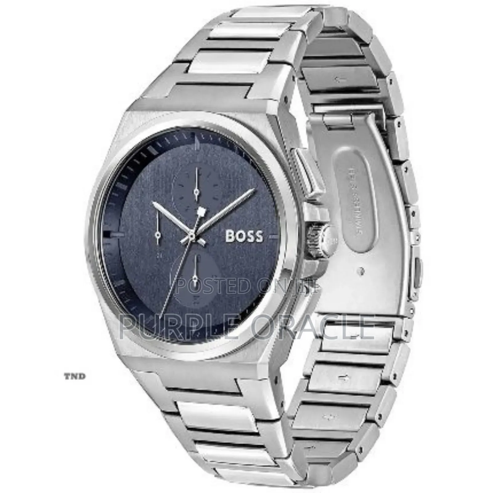Hugo Boss Steel Chronograph Watch