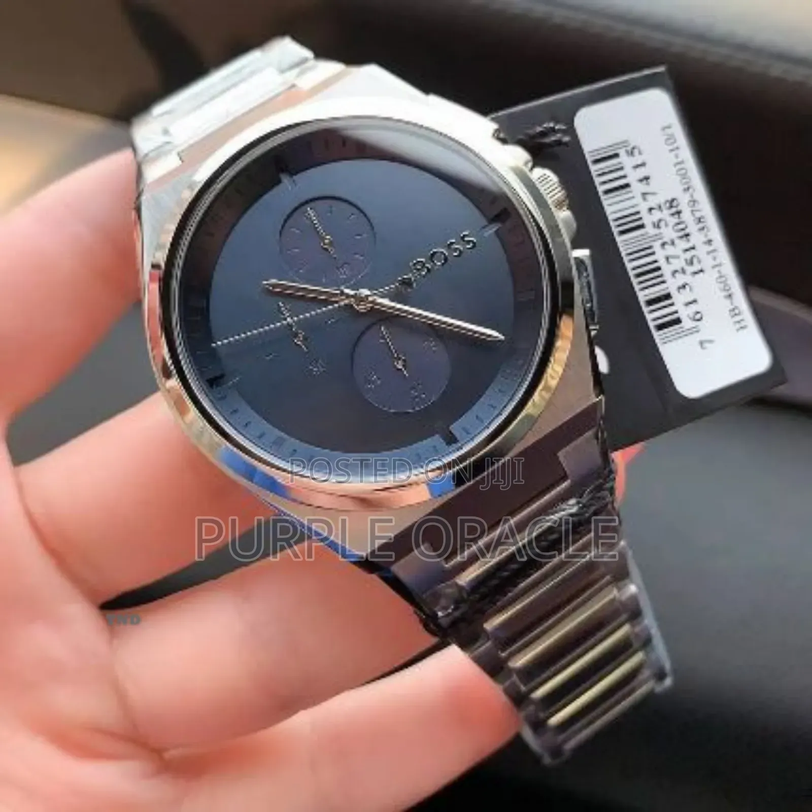 Hugo Boss Steel Chronograph Watch