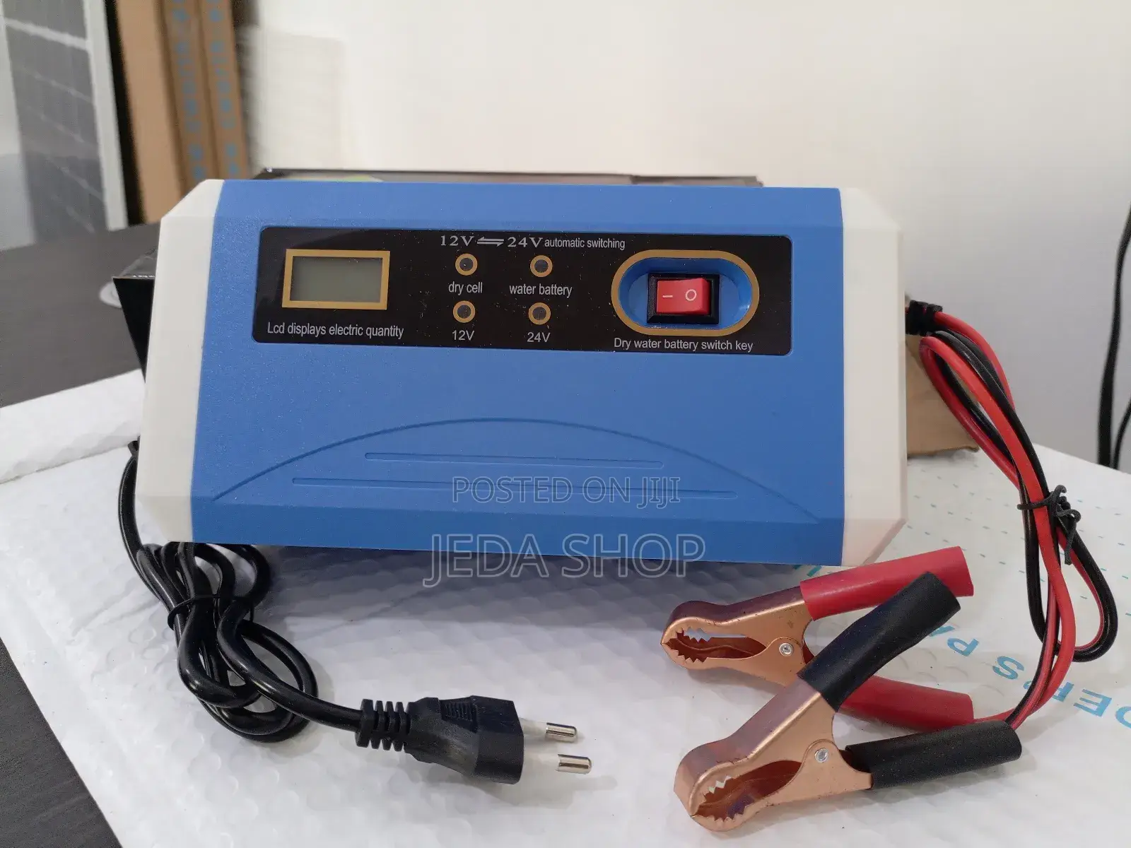 LCD Dynamic Display 10a Battery Charger