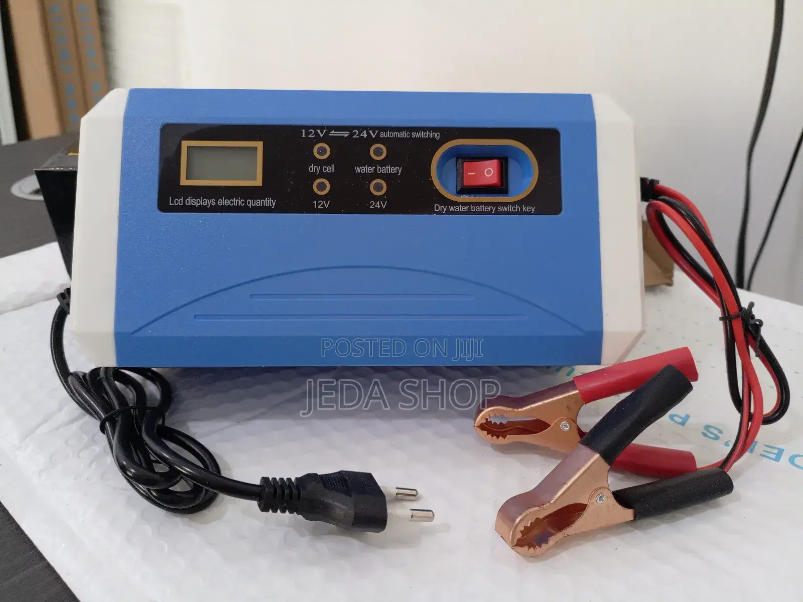 LCD Dynamic Display 10a Battery Charger