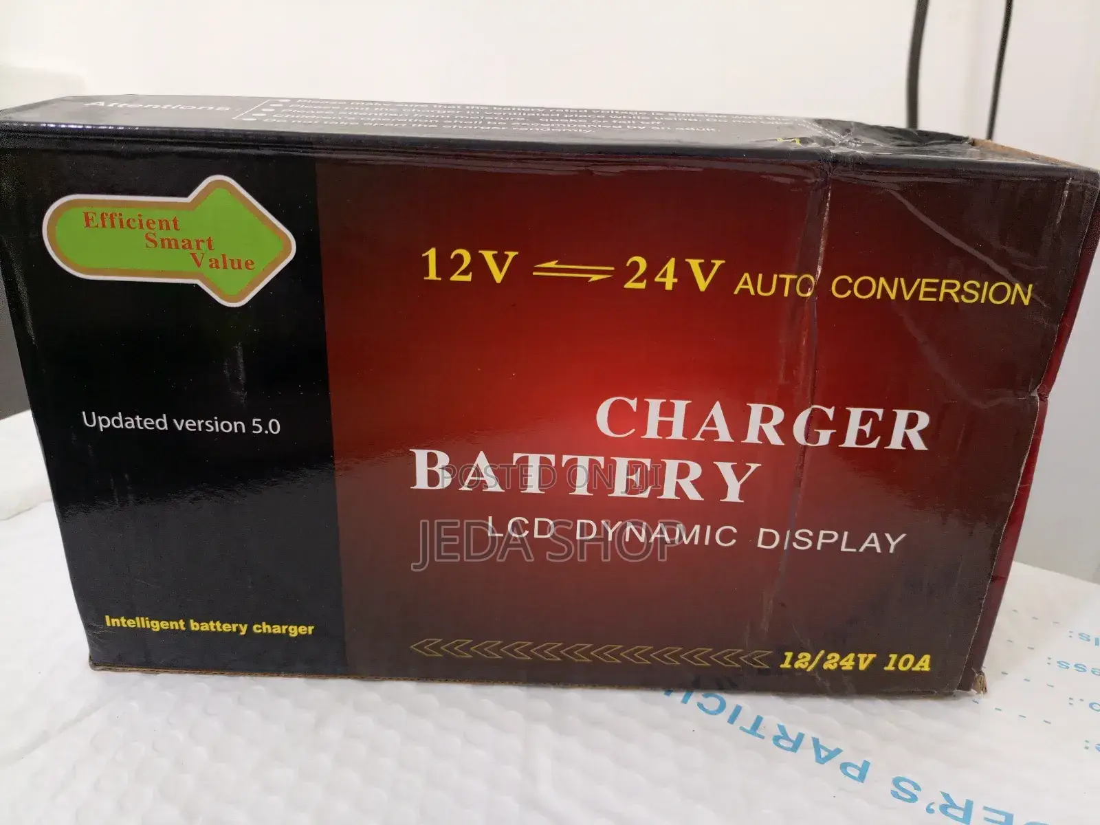 LCD Dynamic Display 10a Battery Charger