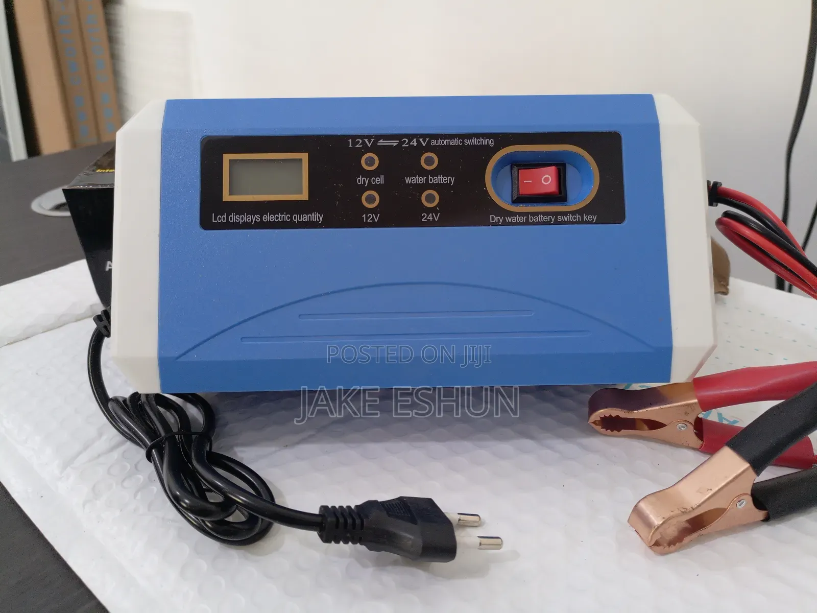 LCD Dynamic Display 10a Battery Charger