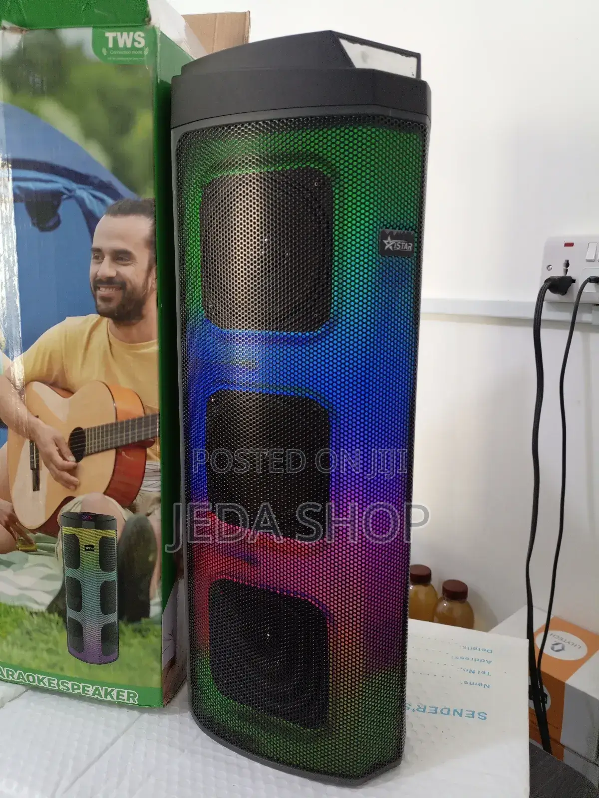 Bluetooth Speaker With Remote and Microphone