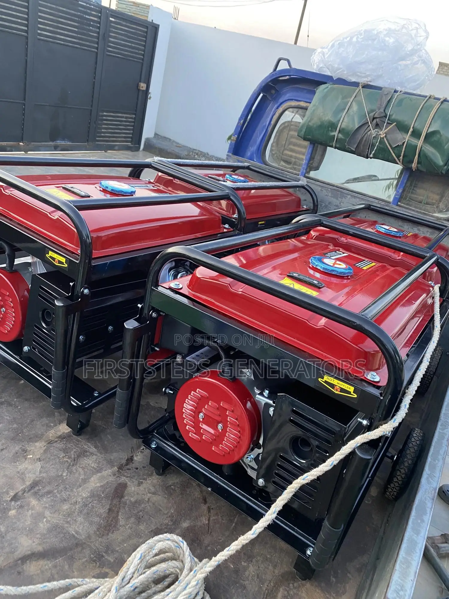 Backup Generator With Accessories And Warranty 7.5kw And New