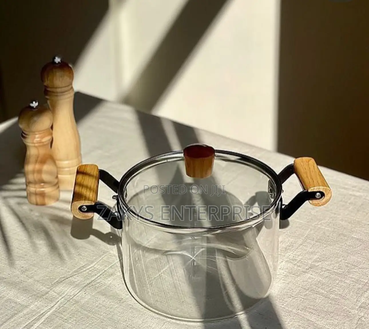 Glass Cooking Pot 4l