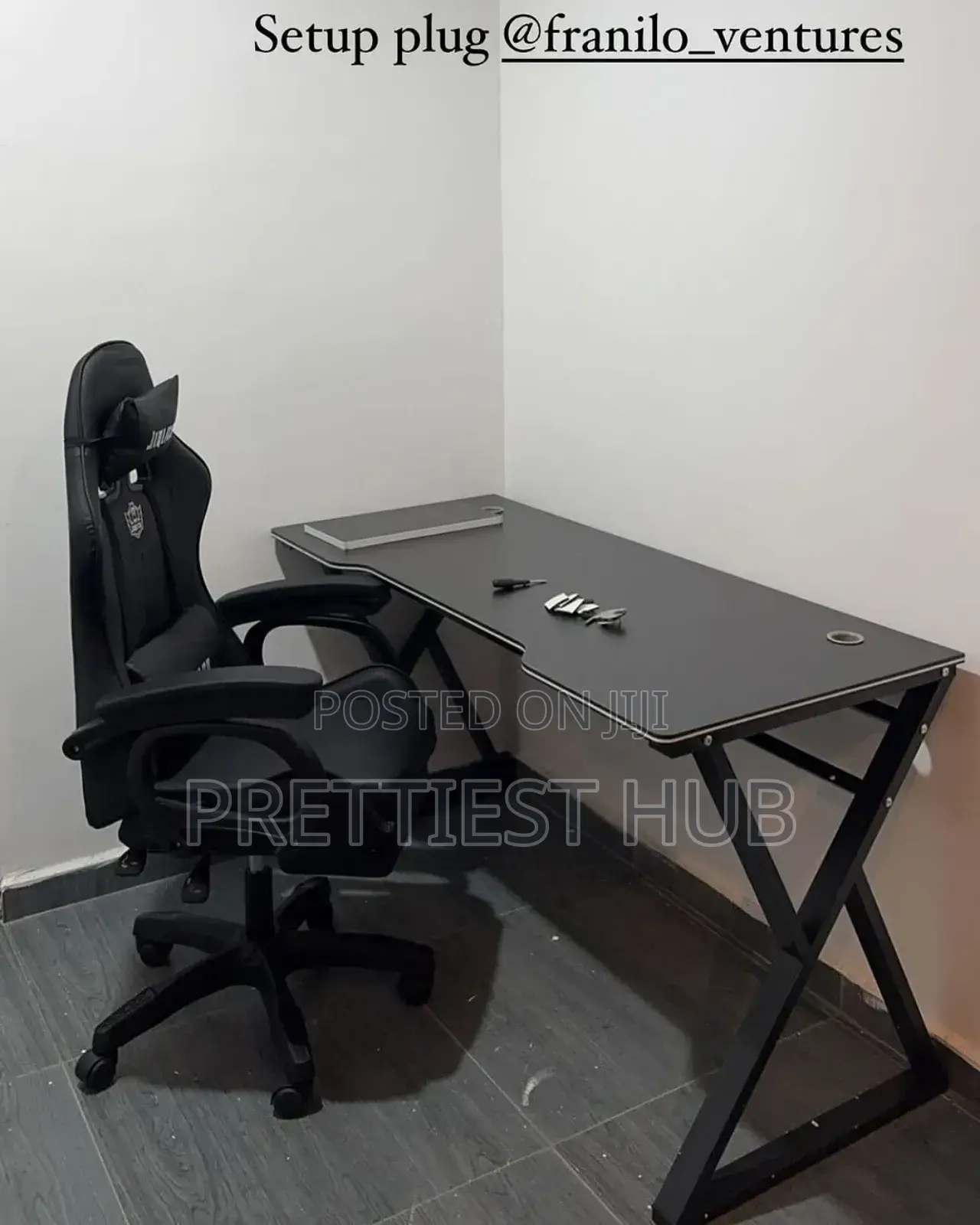 Gaming Chair With in Built Lumbar Vibrating System