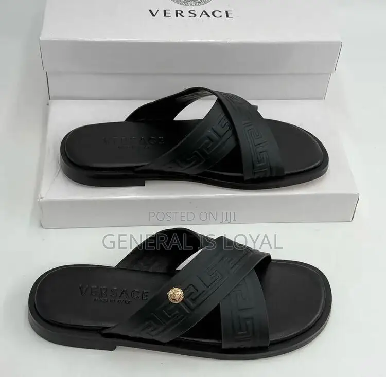 Versace Greca Slippers