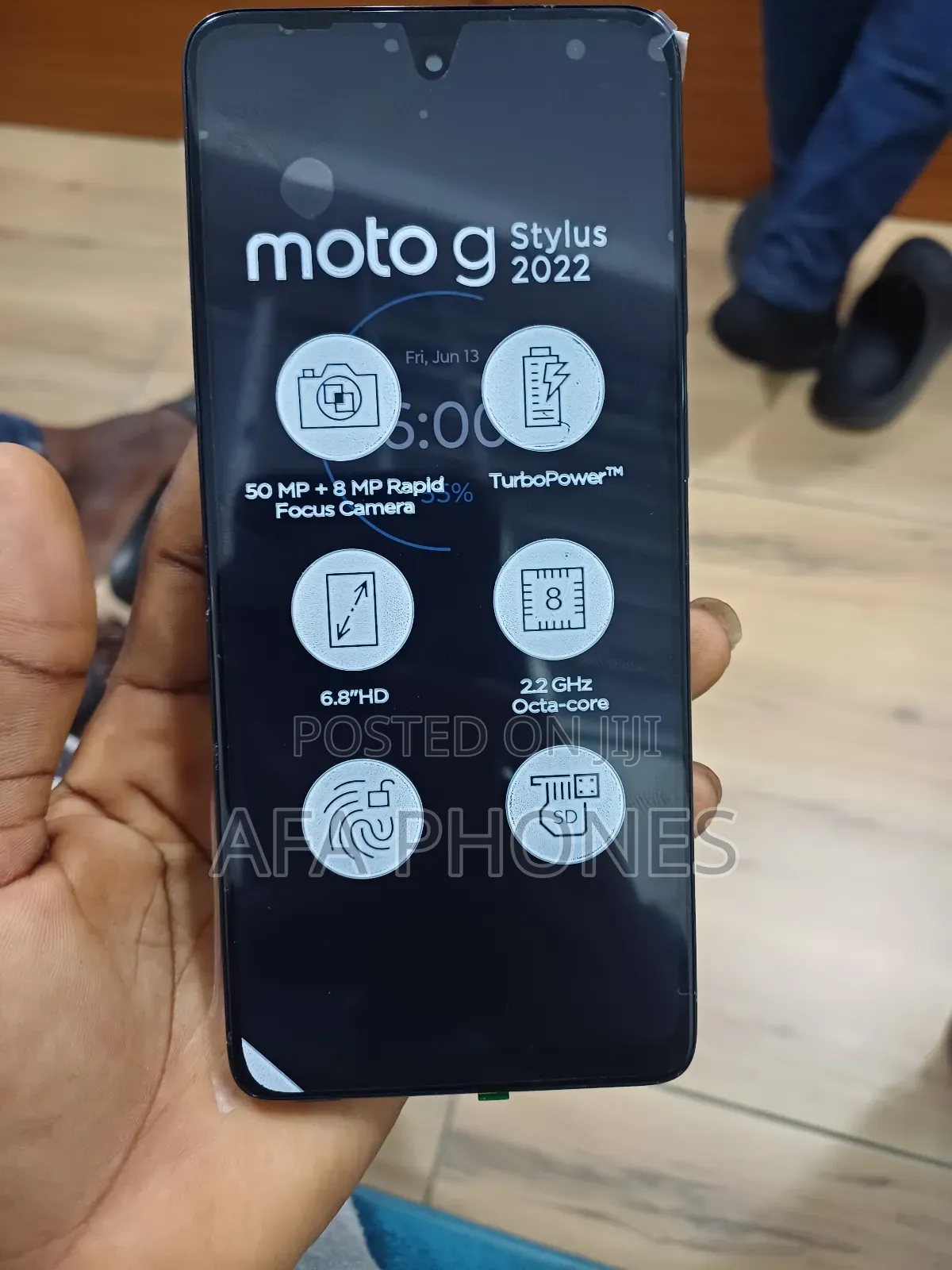 New Motorola Moto G Stylus (2022) 128 GB Blue