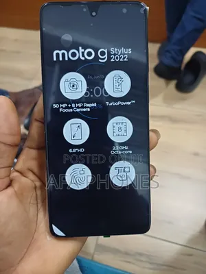 New Motorola Moto G Stylus (2022) 128 GB Blue