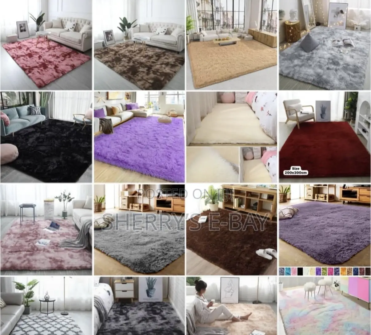 Fluffy Floor Rugs