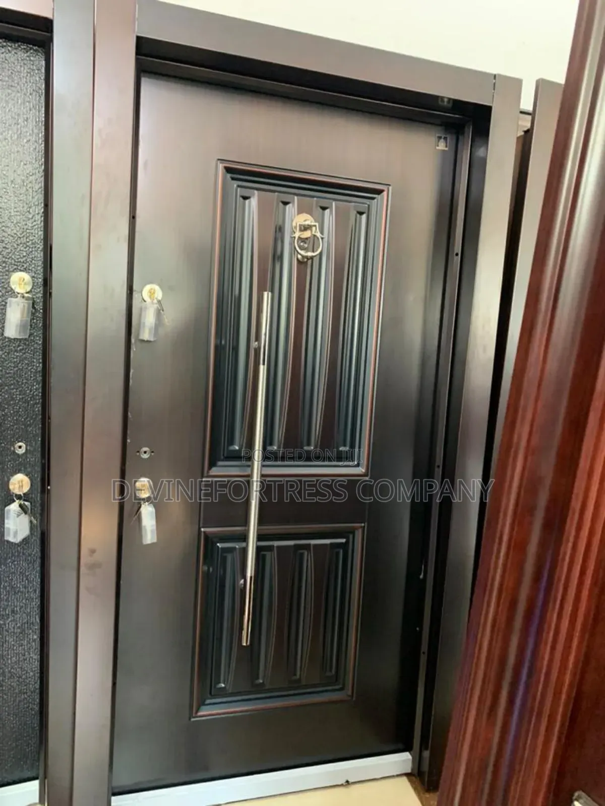 Quality Splendor Double Locks Security Door Single