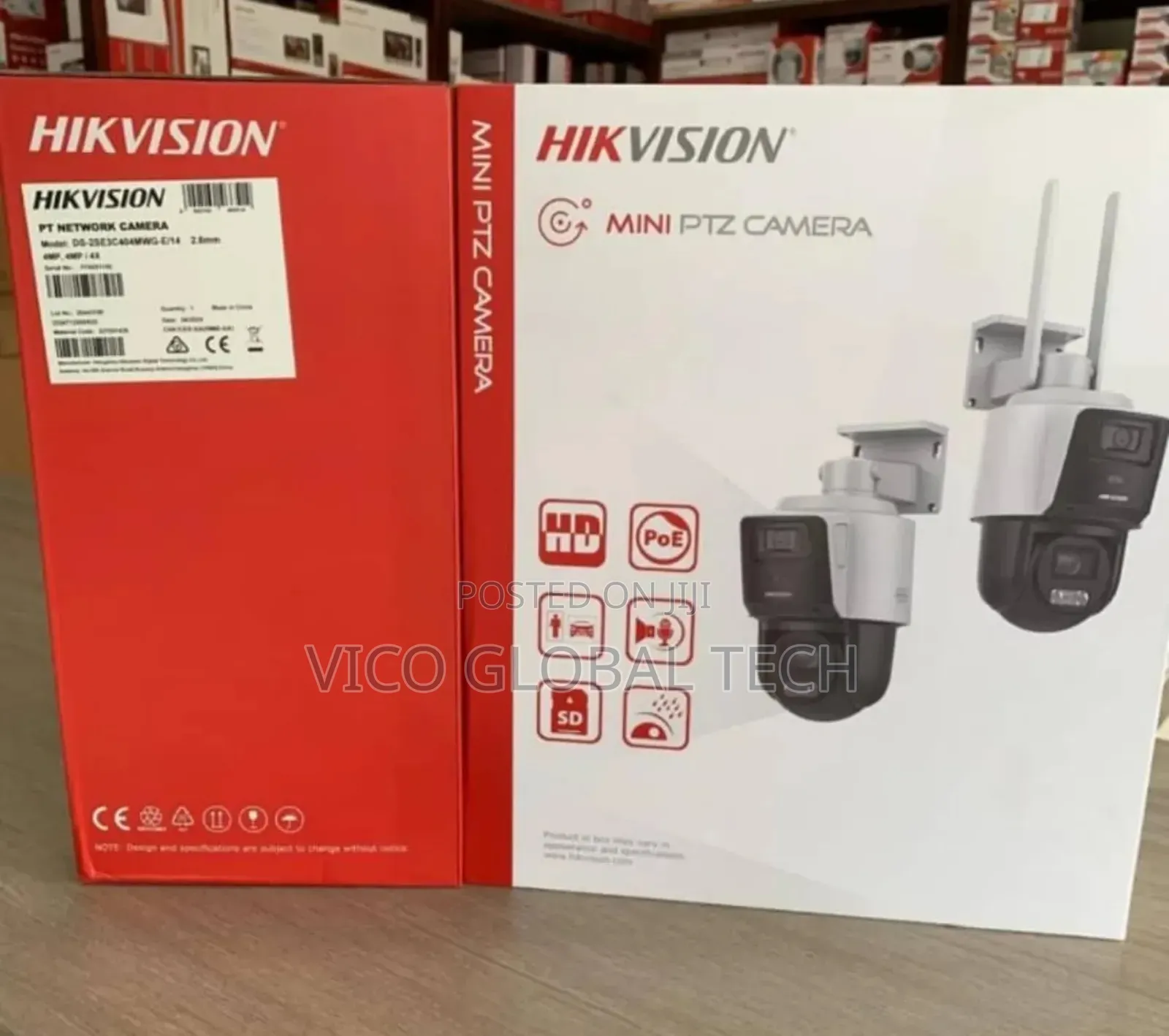 Hikvision Tandemvu Ds-2se3c404mwg-E/14 4mp+4mp 4x Poe PTZ