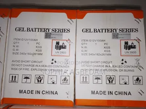 Felicity Solar Gel Batteries 100ah, 12v Available in Stock