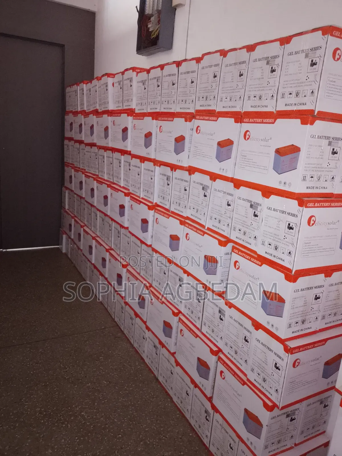 Felicity Solar Gel Batteries 100ah, 12v Available in Stock