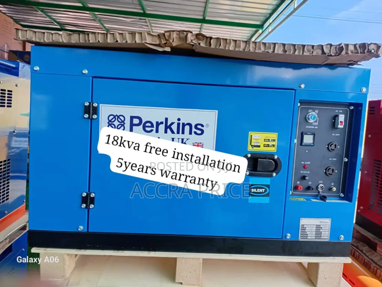 Axion Zone Perkins 18kva Diesel Generator 18kva Diesel