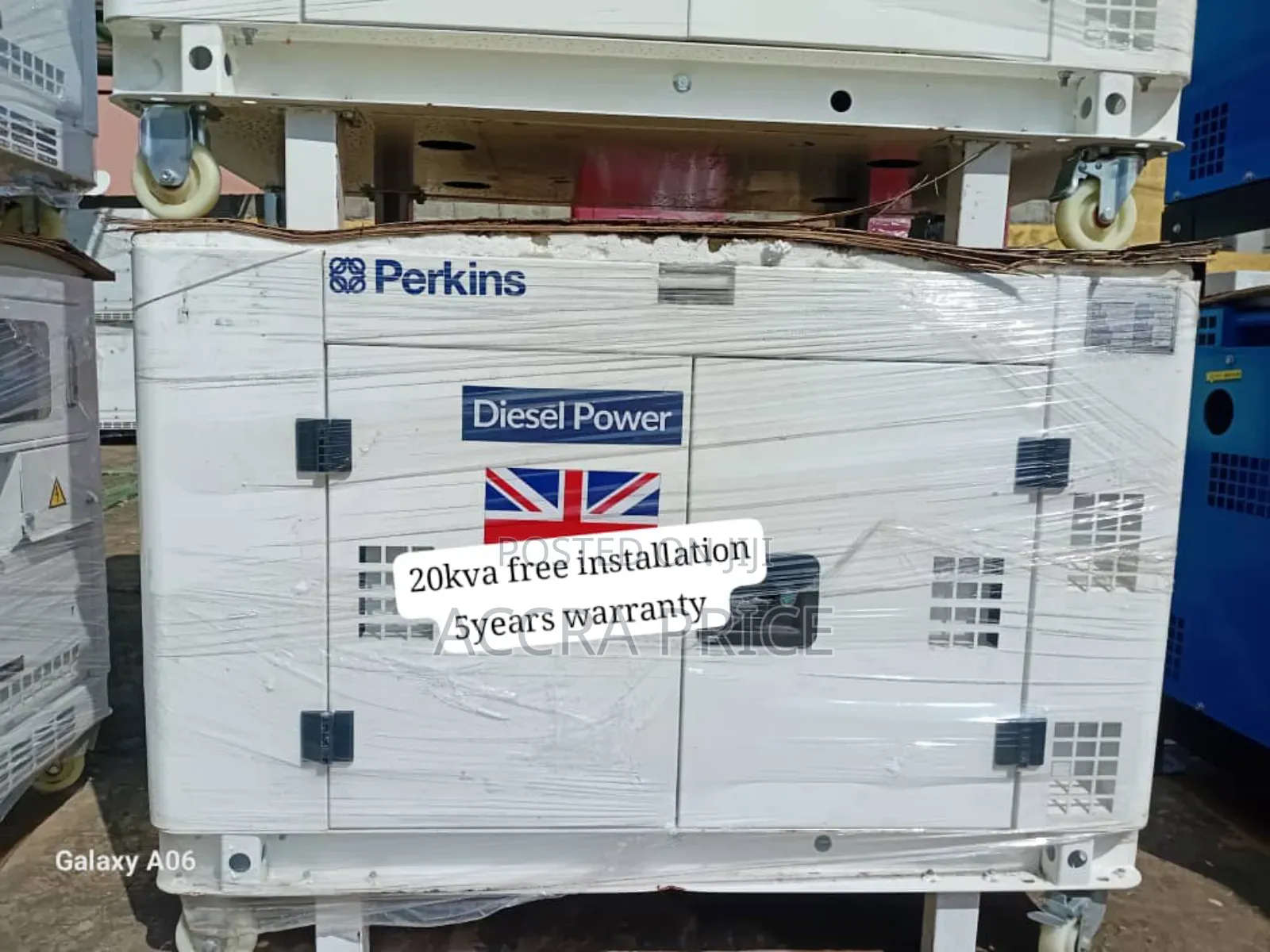 Crystal Gen Perkins 20kva Diesel Generator 20kva Perkins