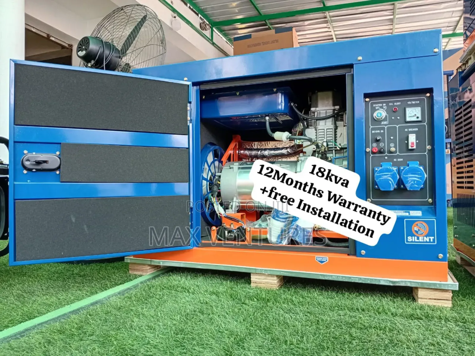 Perkins18kva Diesel Generator Silent Responsive Power Supply