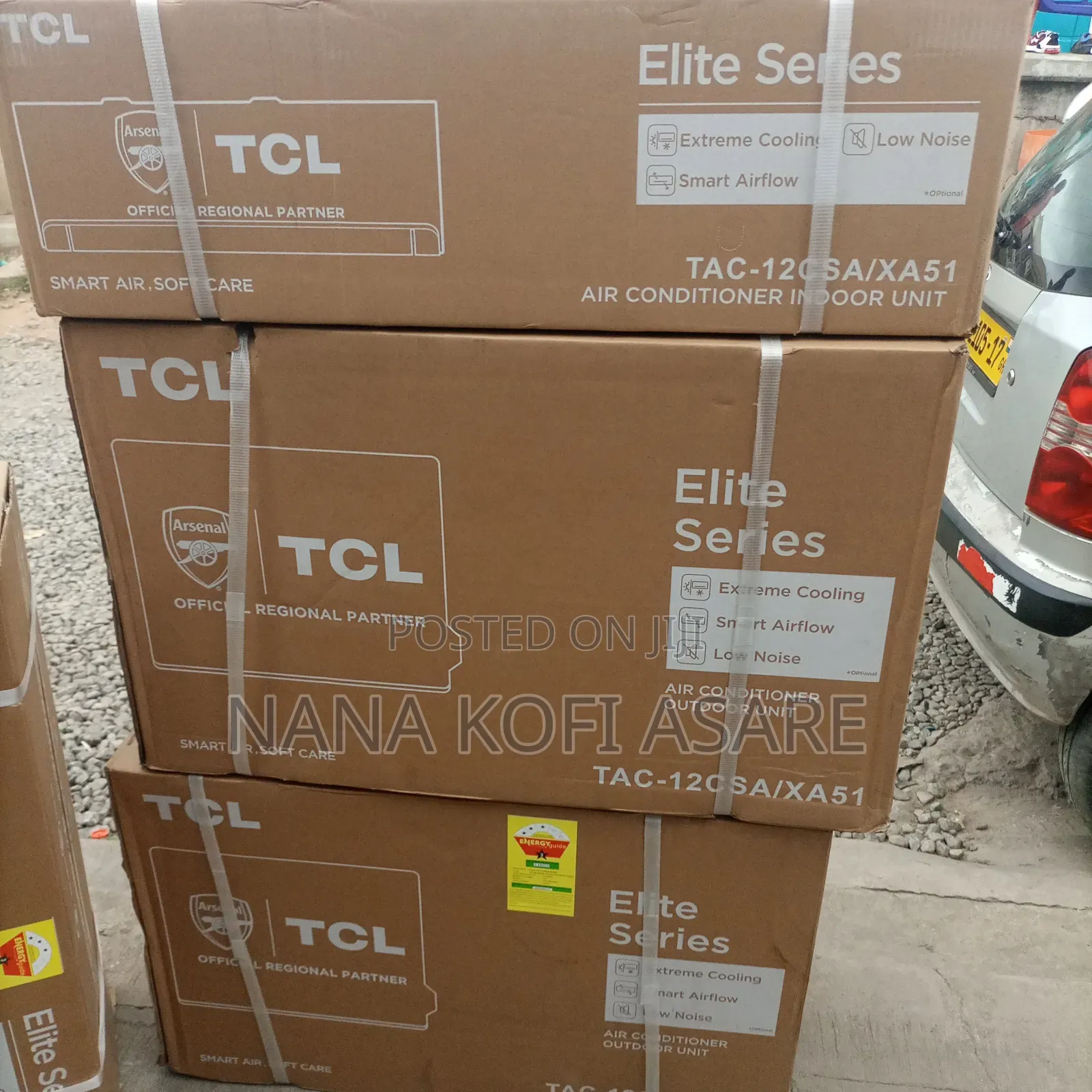 TCL 1.5hp Split Type Ac R410 Gas