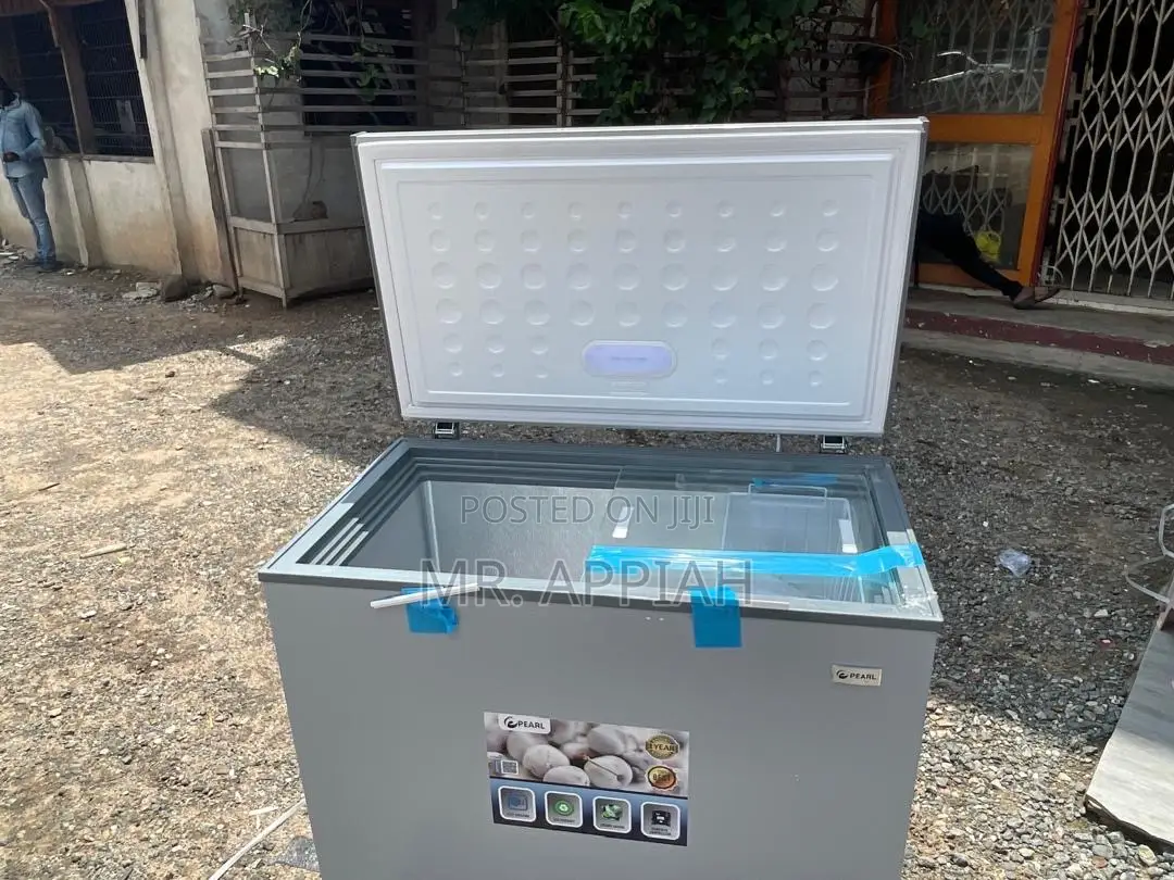 Premium Pearl 200l Single Door Glass Slide Chest Freezer