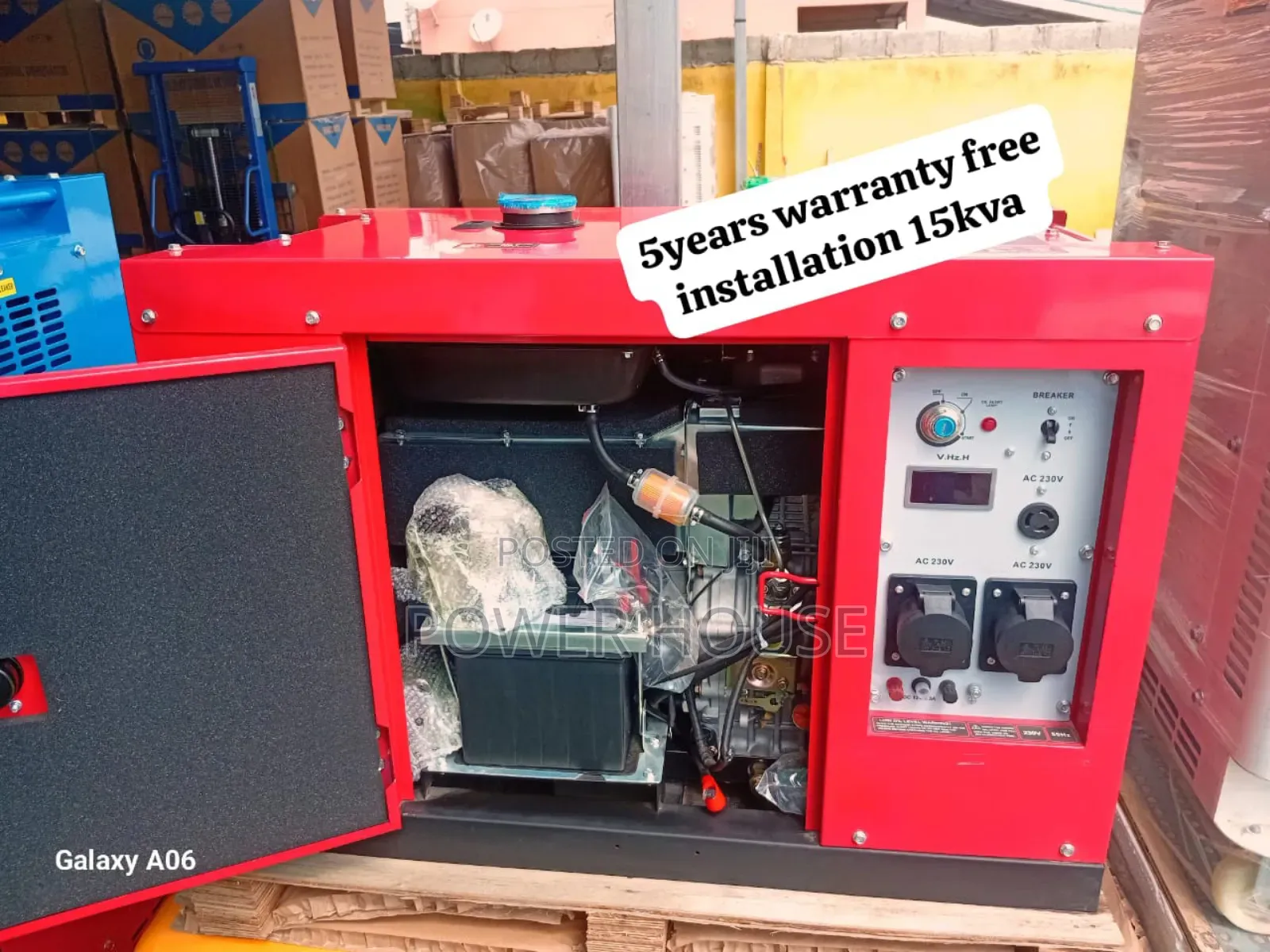 Tycoon Zephrion Volt Honda 15kva Diesel 16500watts 15kva