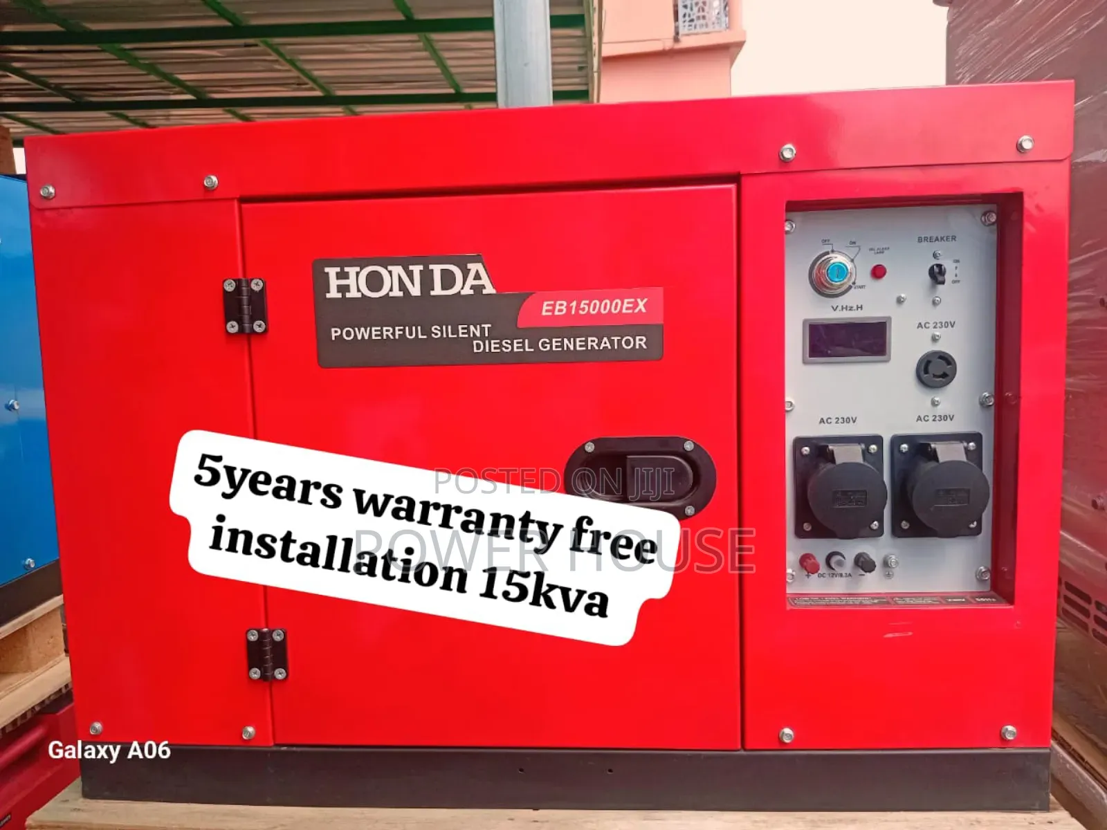 Tycoon Alpha Nimbus 16500watts Honda 15kva Diesel Generator