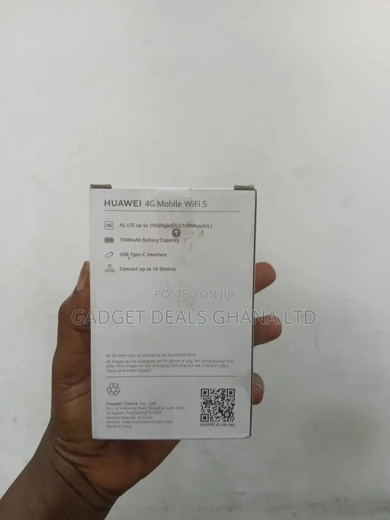 Huawei 4g Mobile Wifi 5 (Portable Mifi Router) – Brand New