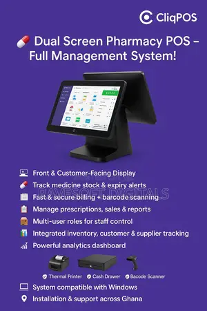 Dual Screen Pharmacy Pos – Full Management System!