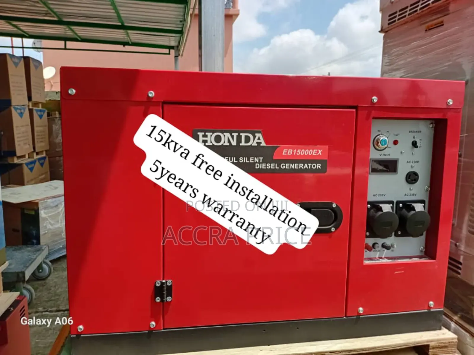 Solara Gen Honda 15kva Diesel Generator 15kva Diesel