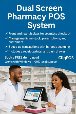 Pharmacy Pos With Dual Screen – Go Digital Today!