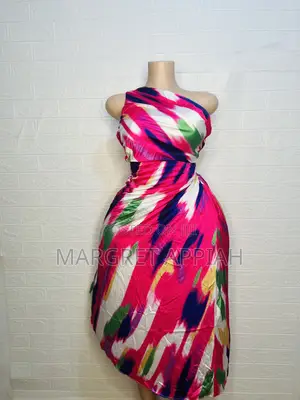 Multi Color One Hand Dress