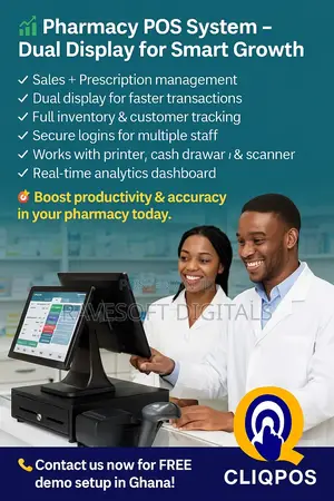 Pharmacy Pos System – Dual Display for Smart Growth