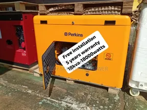 Initial Start Up 18kva Silent Diesel Generator