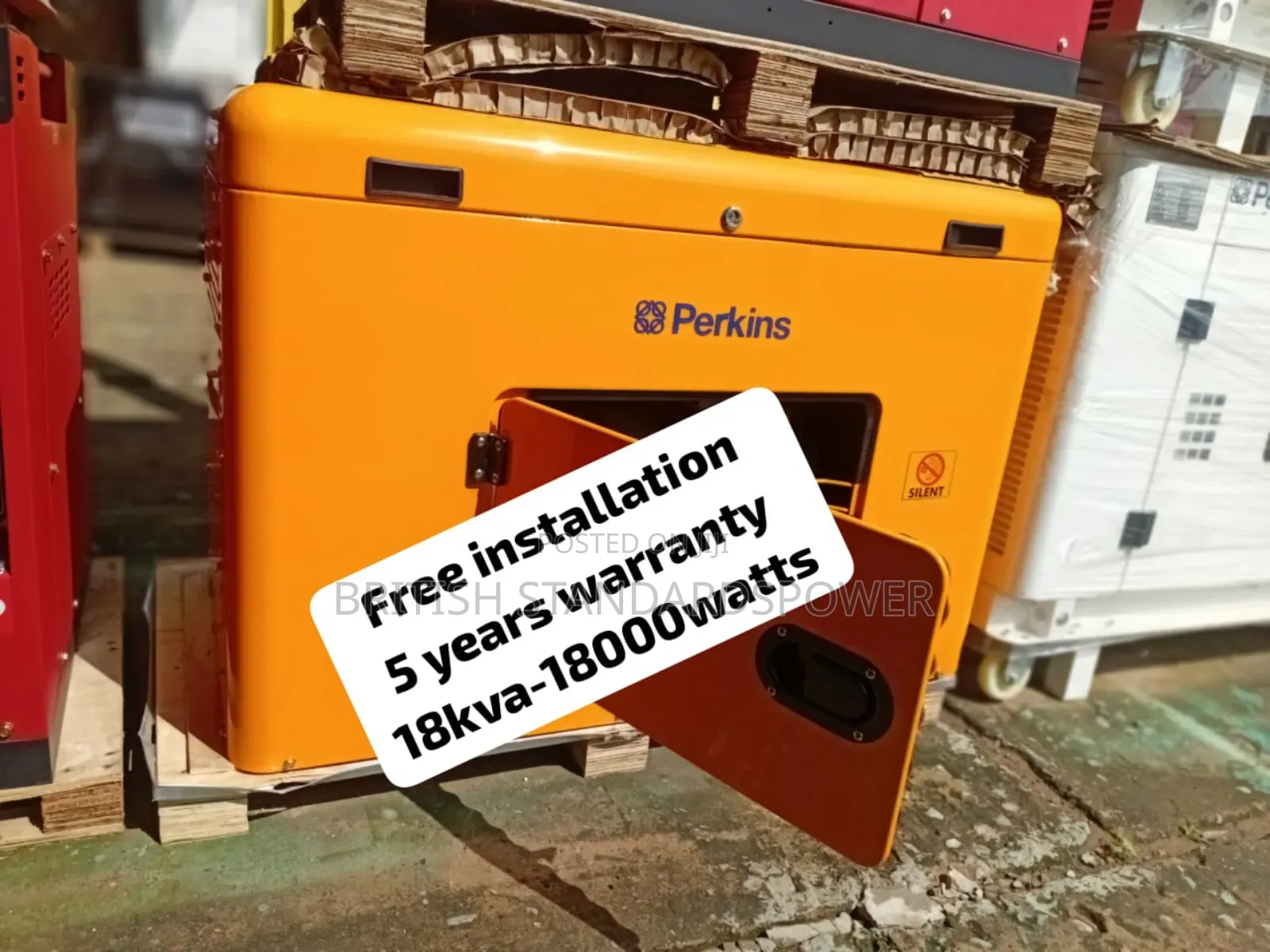 Sturdiness 18kva Silent Diesel Powered Generator