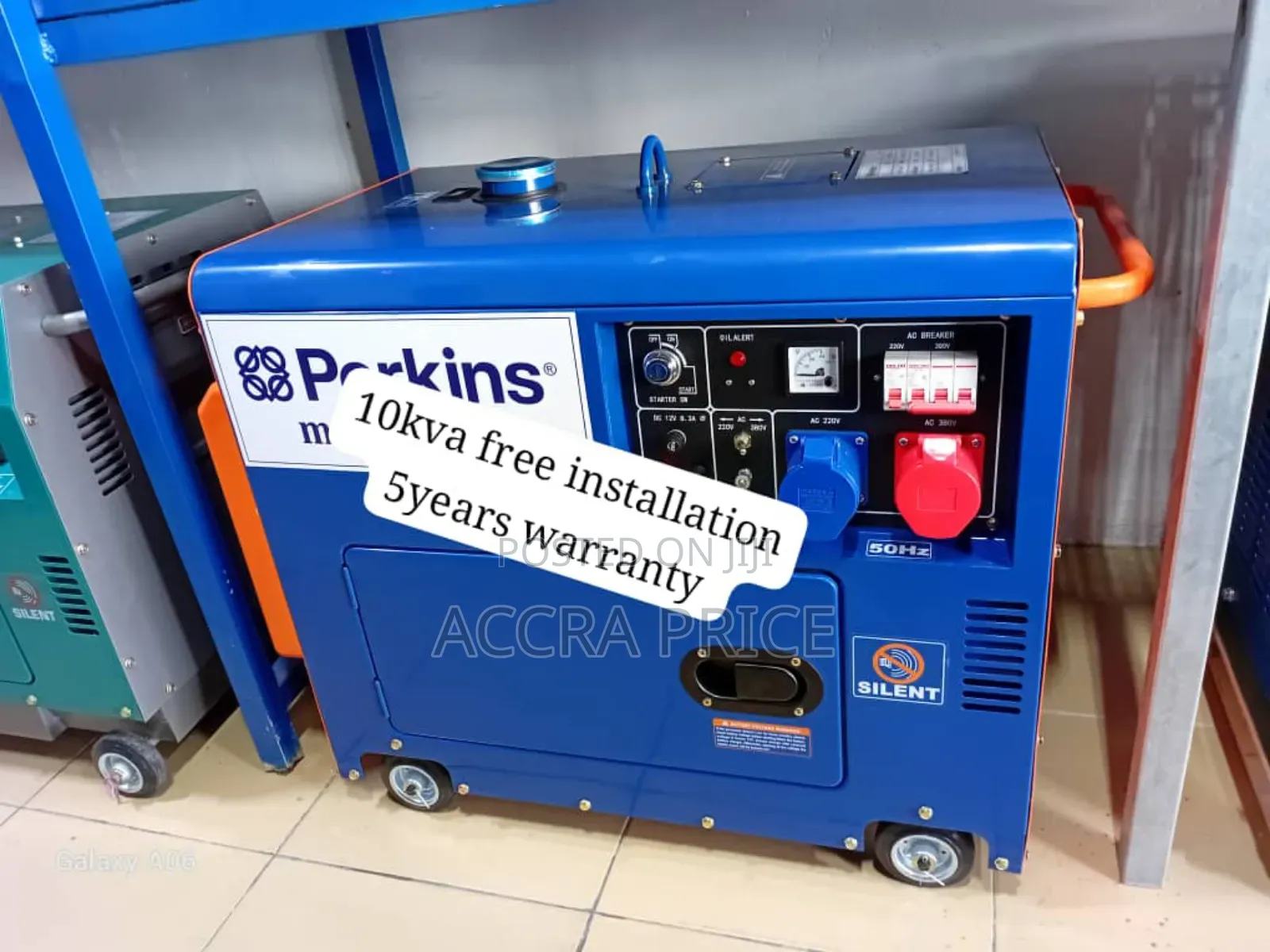 Noble Reserve Perkins 10kva 13000wats Diesel Generator 10kv